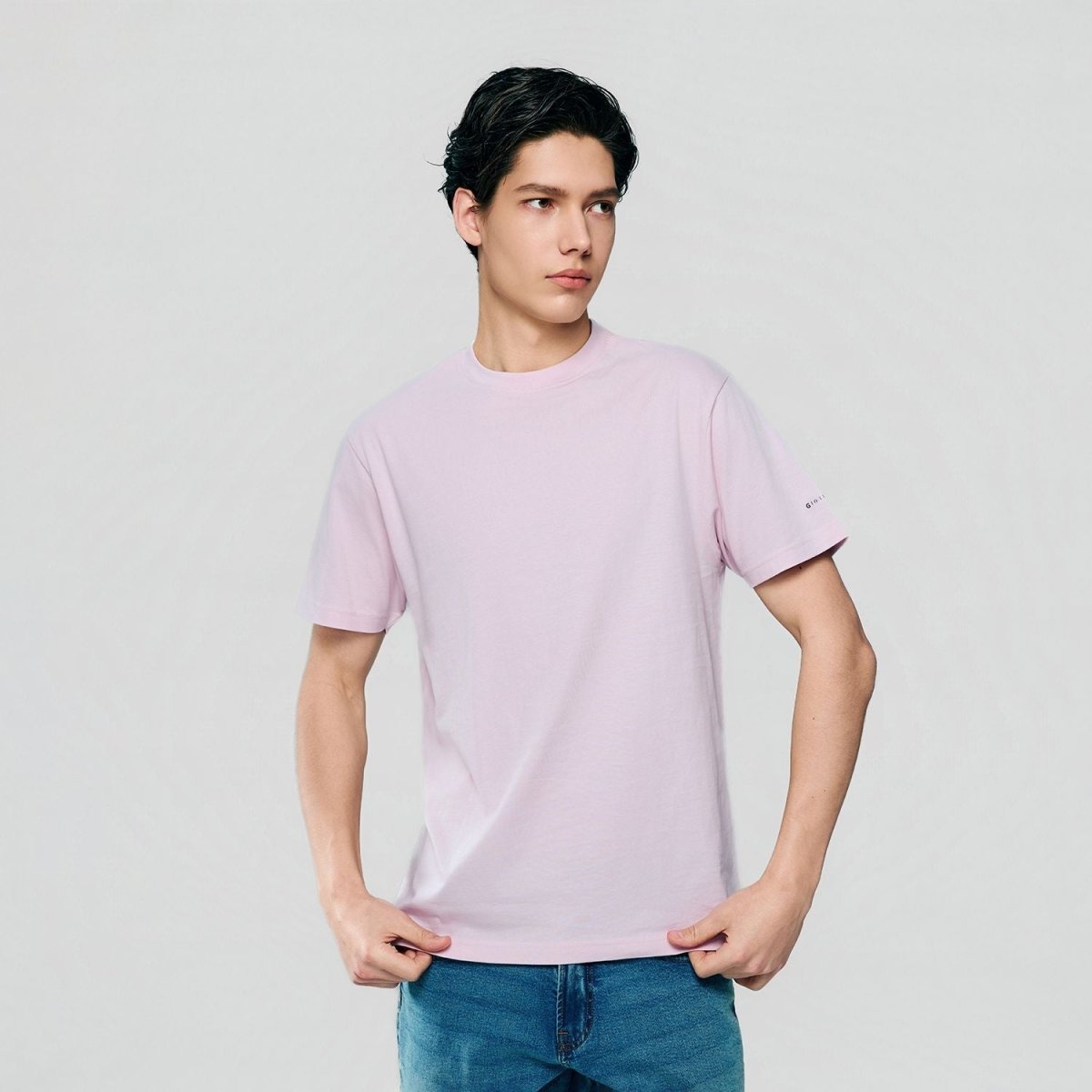 Men’s Slim Fit Cotton Crew Neck Tee