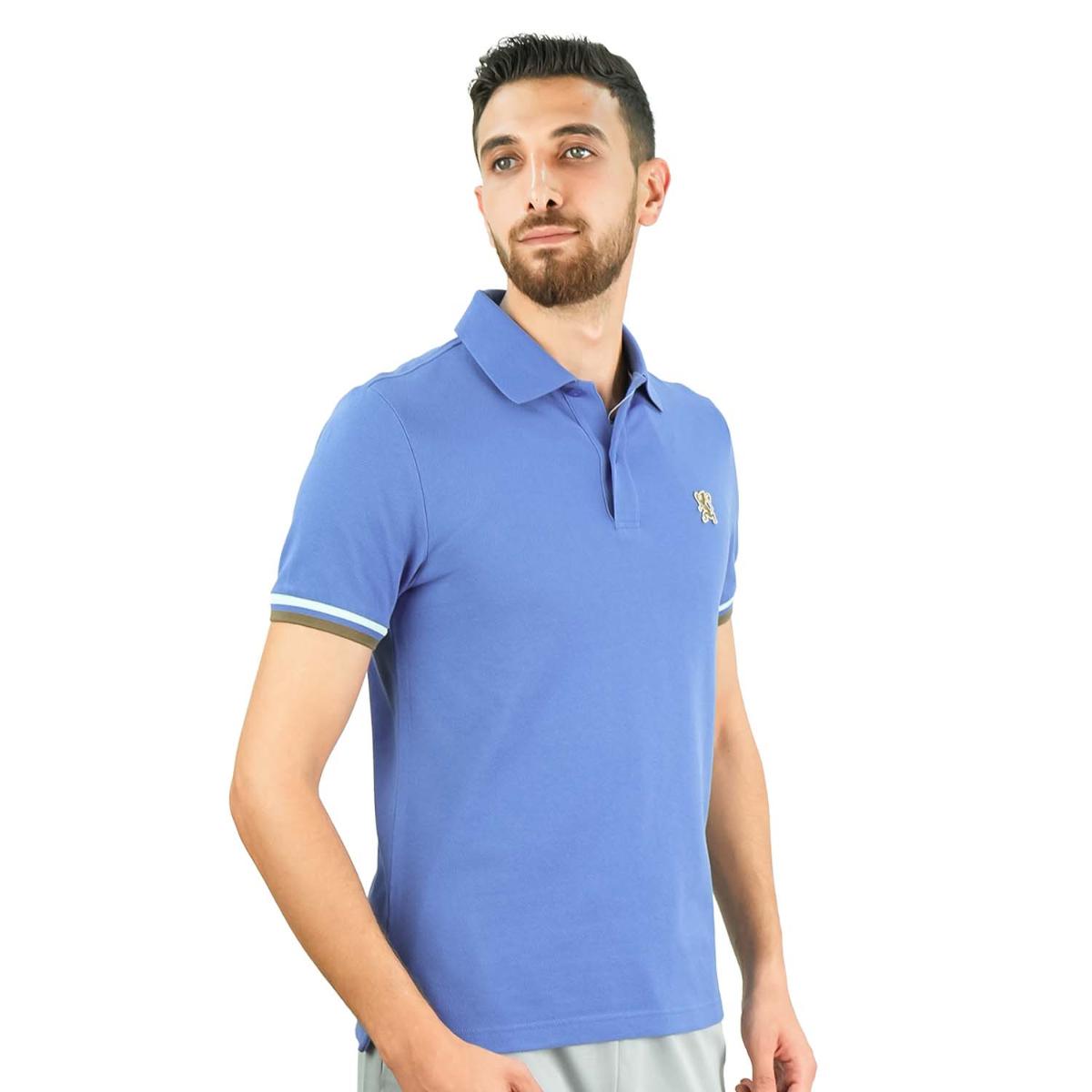 Men's Performance Polo: Classic Piqué, Tipped Collar, Embroidered Detail