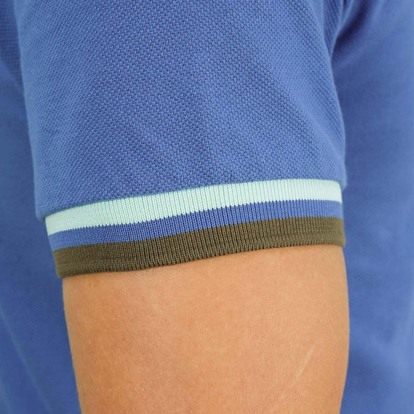 Men's Performance Polo: Classic Piqué, Tipped Collar, Embroidered Detail