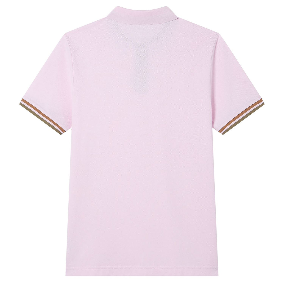 Men's Slim Fit Embroidered Solid Polo