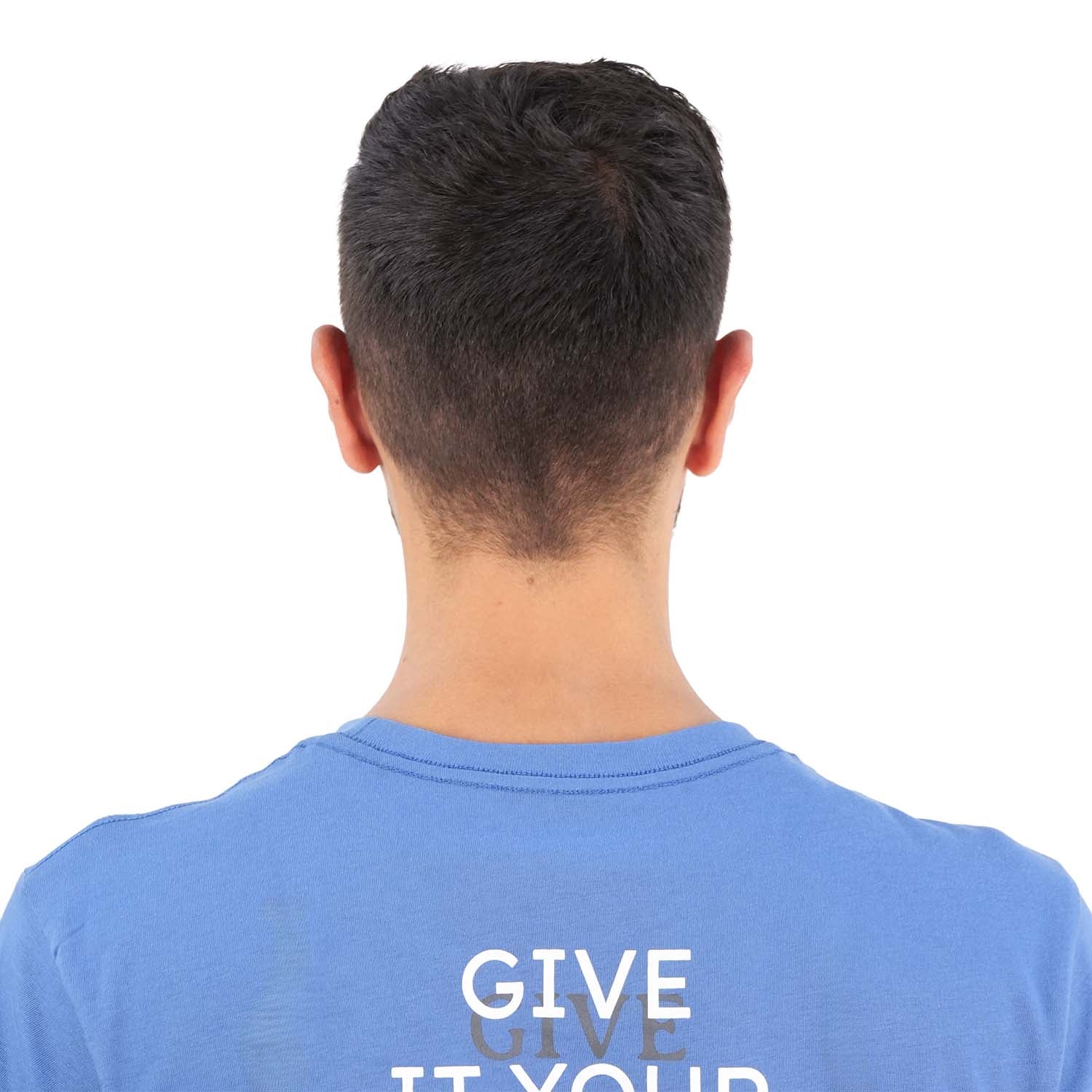 تي شيرت رجالي من القطن الجيرسي المطبوع