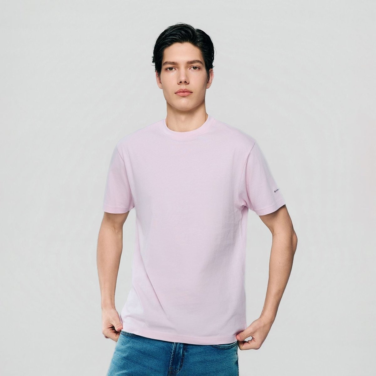 Men’s Slim Fit Cotton Crew Neck Tee