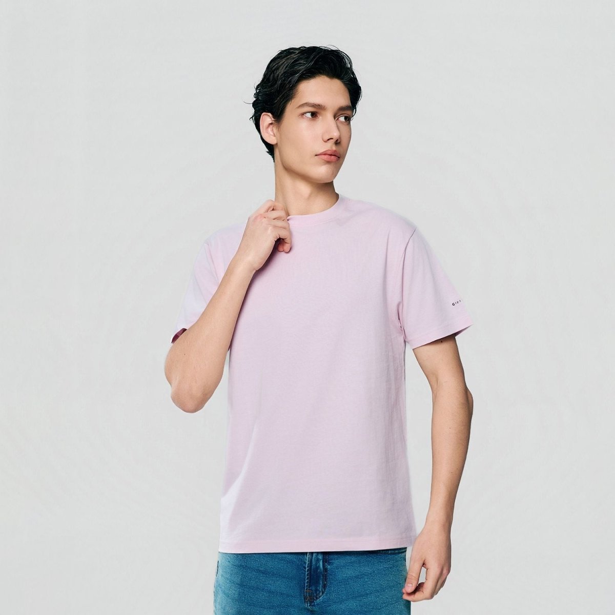 Men’s Slim Fit Cotton Crew Neck Tee