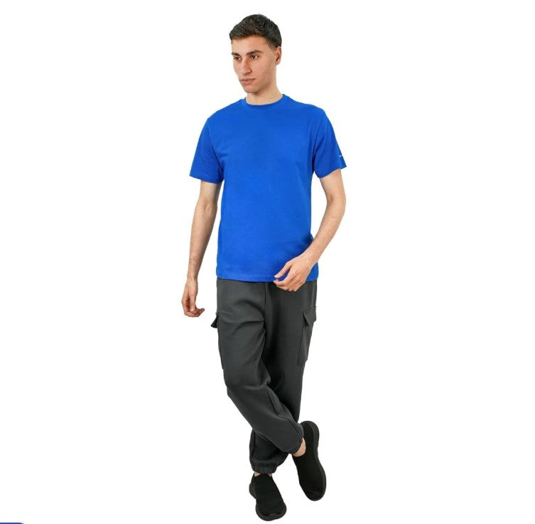 Men's Giordano Cotton Crewneck Slim Fit Tee - Short Sleeve
