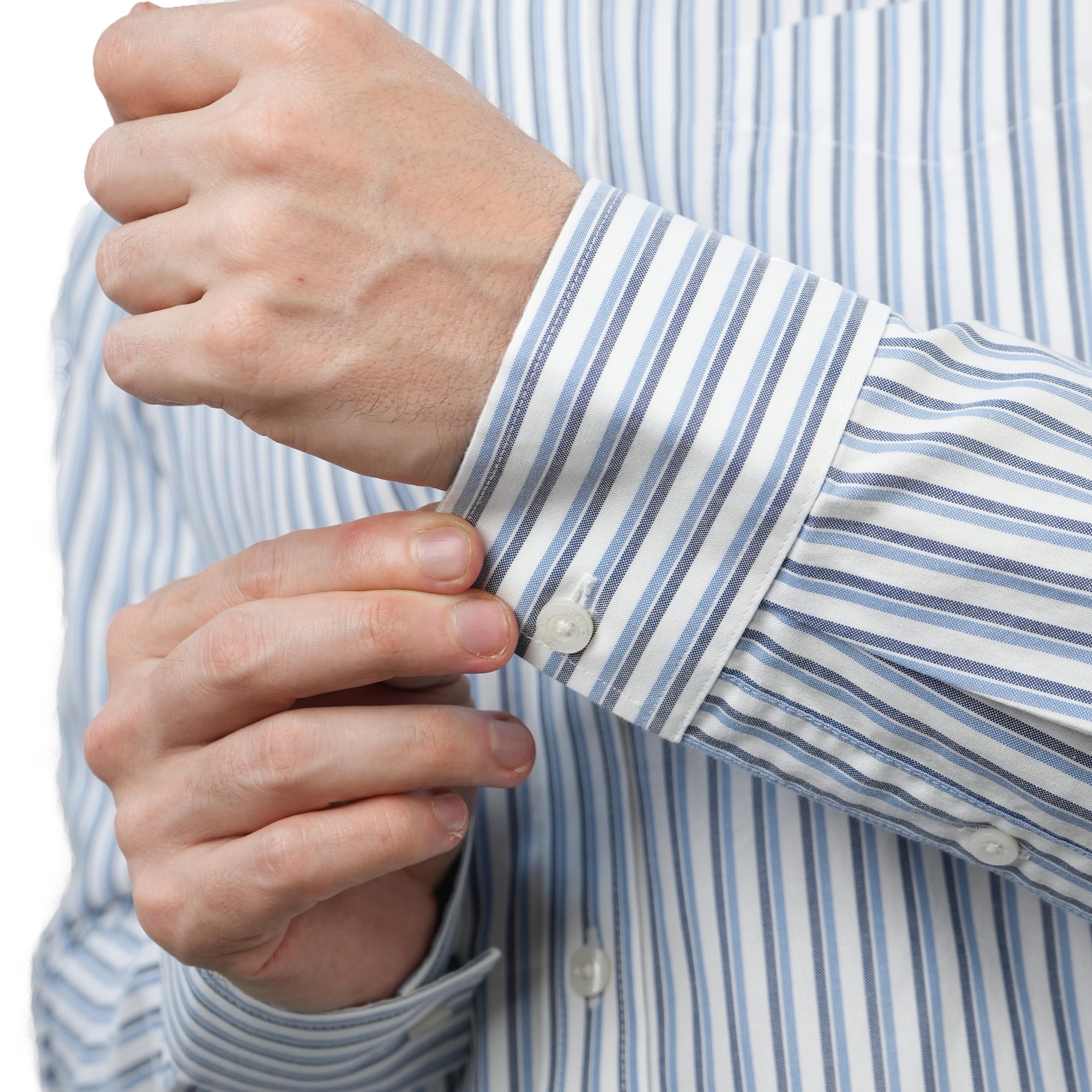 Men's Wrinkle-Free Long Sleeve Cotton Oxford Shirt