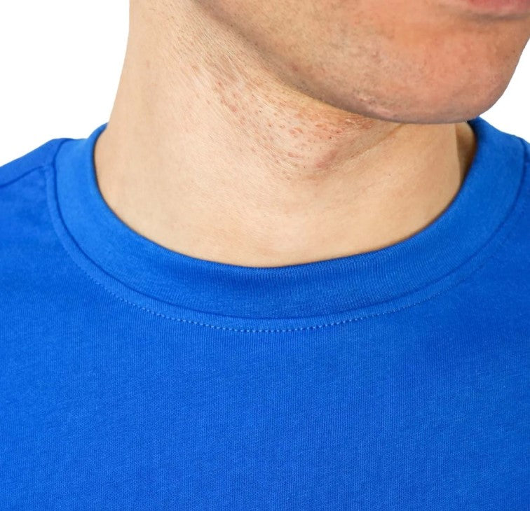 Men's Giordano Cotton Crewneck Slim Fit Tee - Short Sleeve