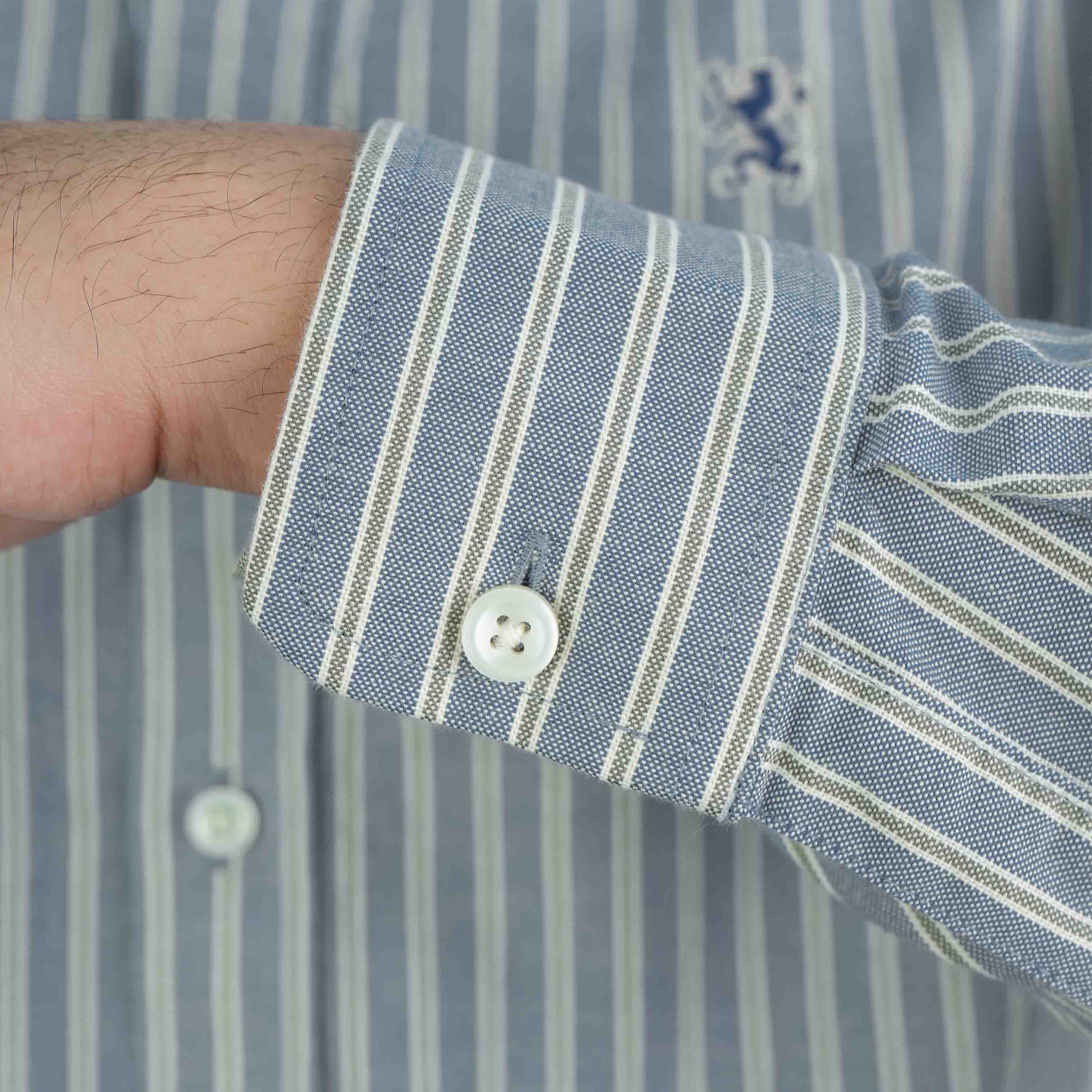 Men's Lion Cotton Oxford Shirt