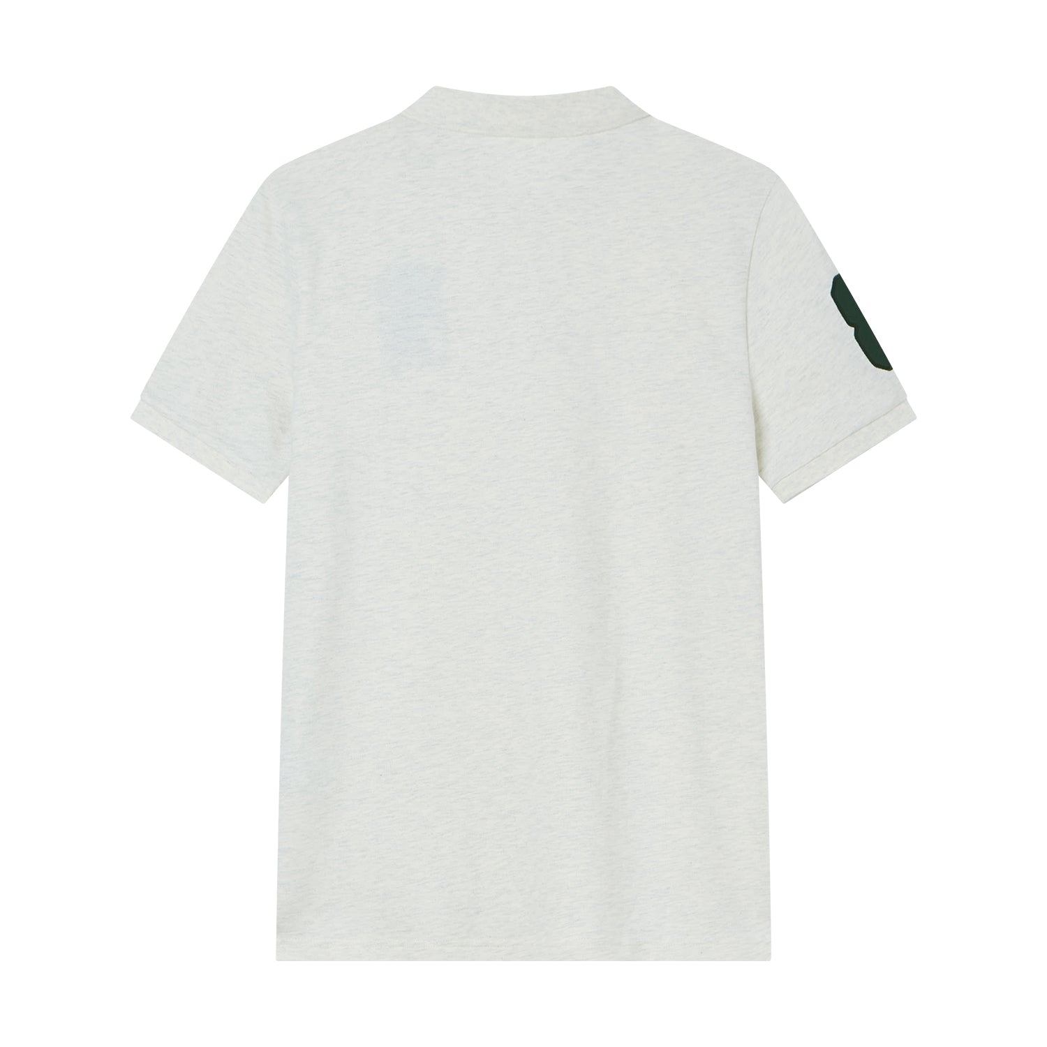 Men's Slim Pique Polo With Flat With 3D Lion Embroidery