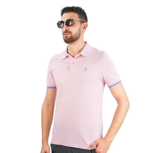 Men's Performance Polo: Classic Piqué, Tipped Collar, Embroidered Detail