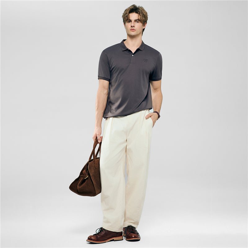 Men’s Liquid Touch Slim Fit Cotton Interlock Polo