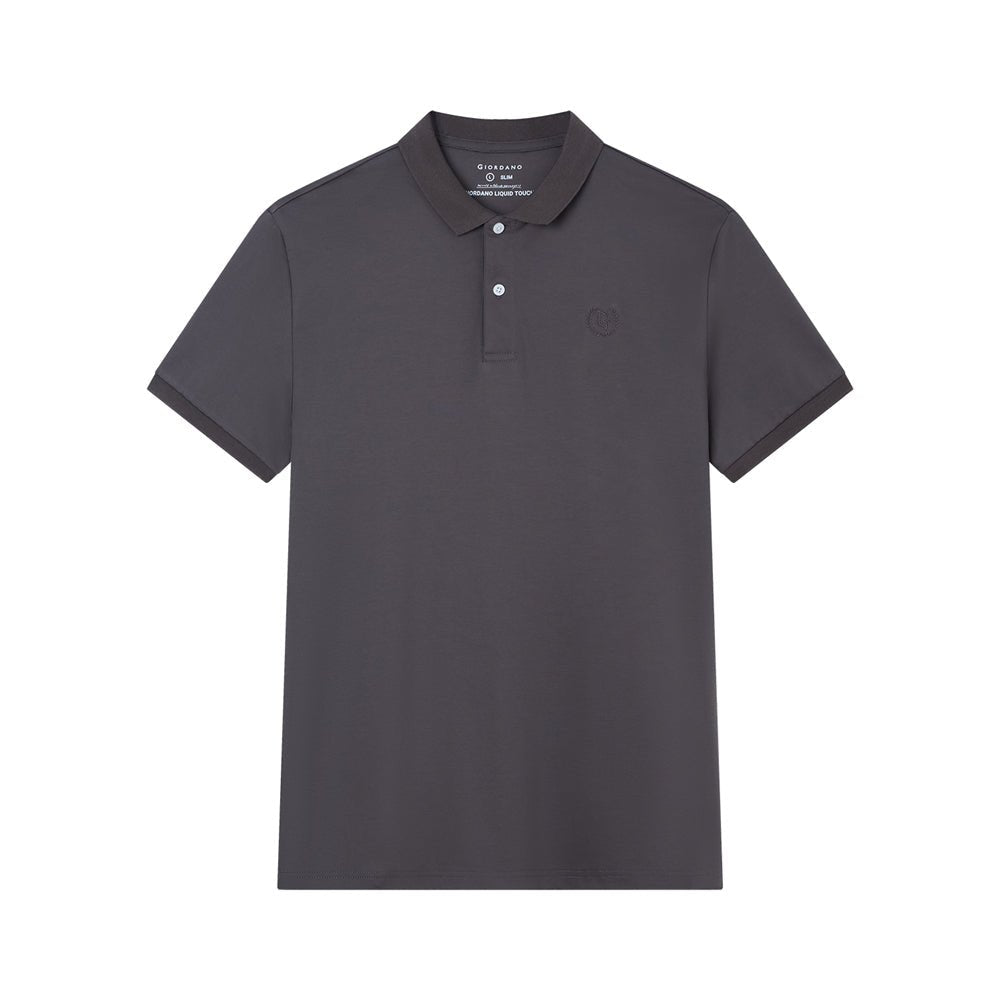 Men’s Liquid Touch Slim Fit Cotton Interlock Polo