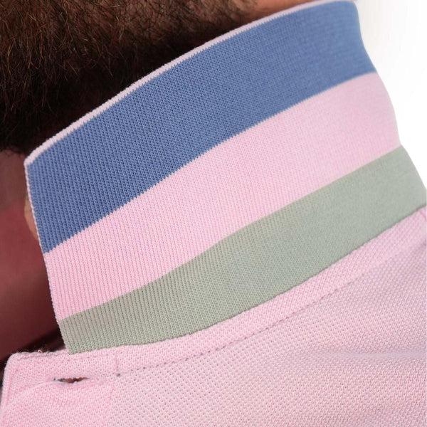 Men's Performance Polo: Classic Piqué, Tipped Collar, Embroidered Detail