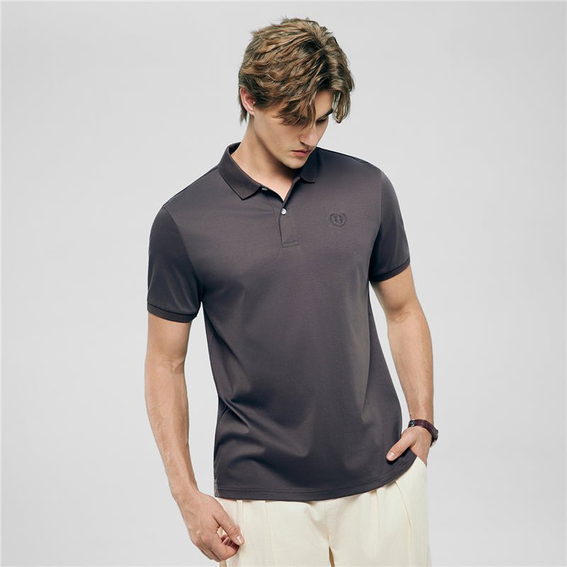 Men’s Liquid Touch Slim Fit Cotton Interlock Polo