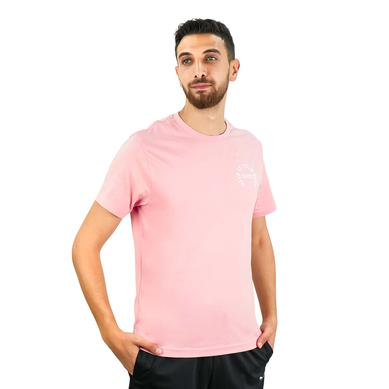 تي شيرت رجالي من القطن الجيرسي المطبوع