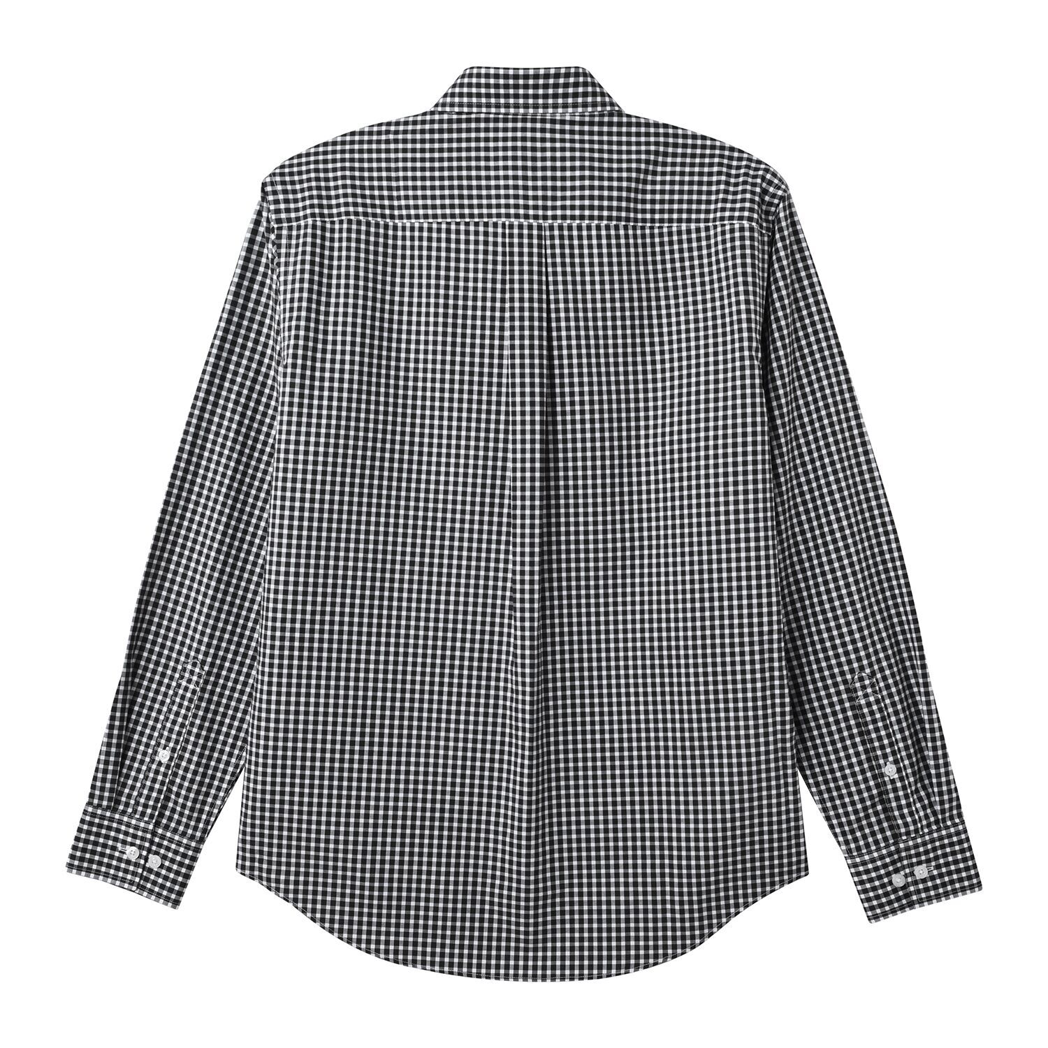 Men's Wrinkle-Free Long Sleeve Cotton Oxford Shirt