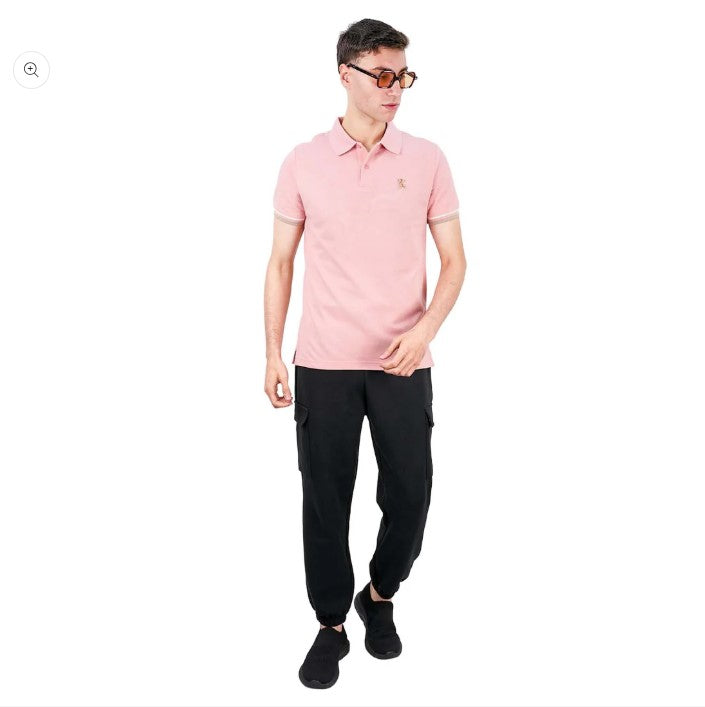 Men's Performance Polo: Classic Piqué, Tipped Collar, Embroidered Detail