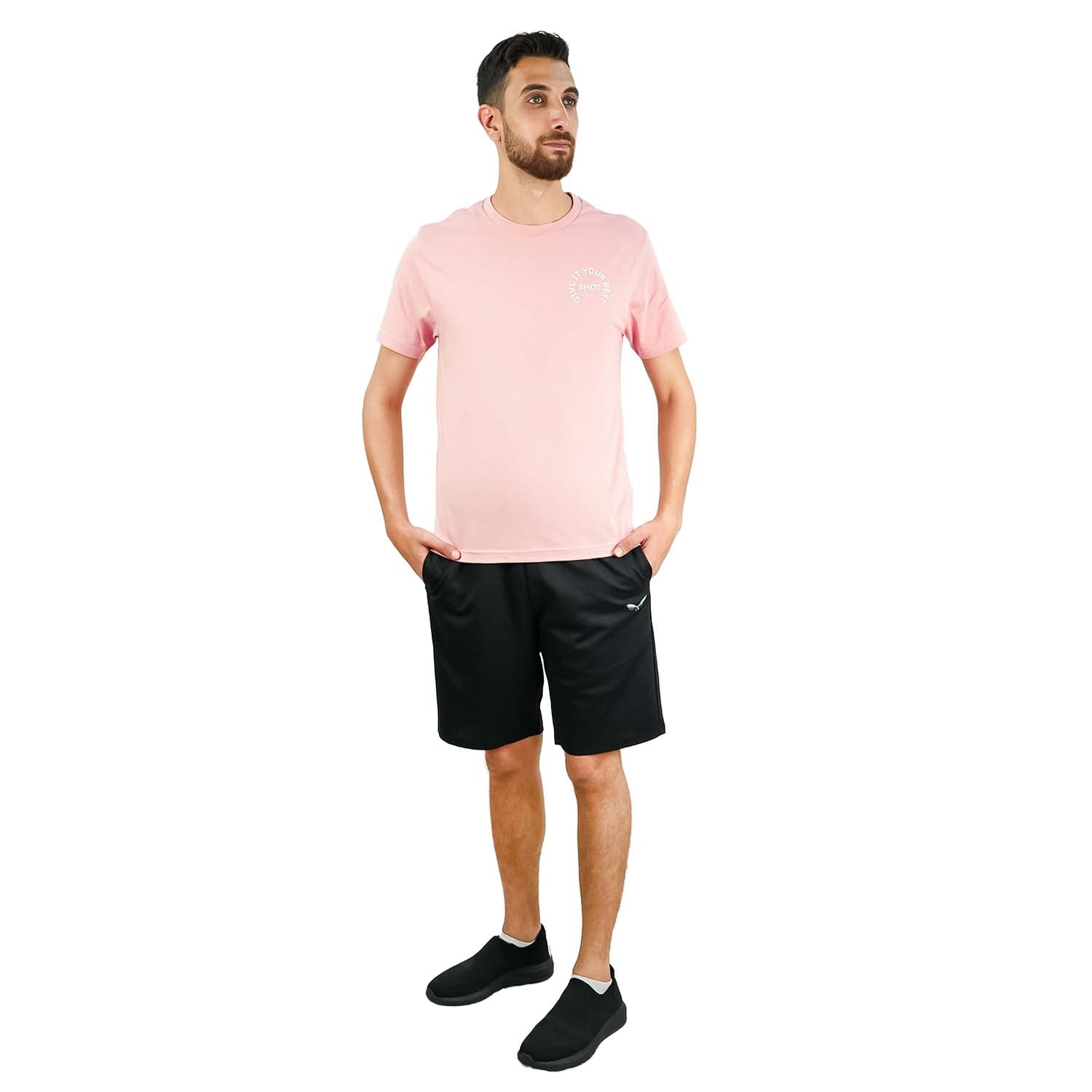 تي شيرت رجالي من القطن الجيرسي المطبوع