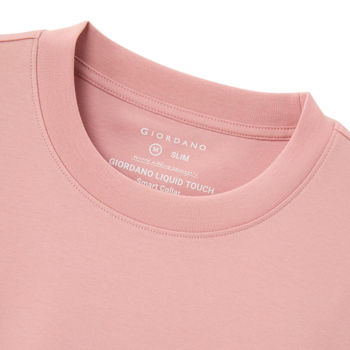 Men's Slim Fit Liquid Touch Smart Collar Tee