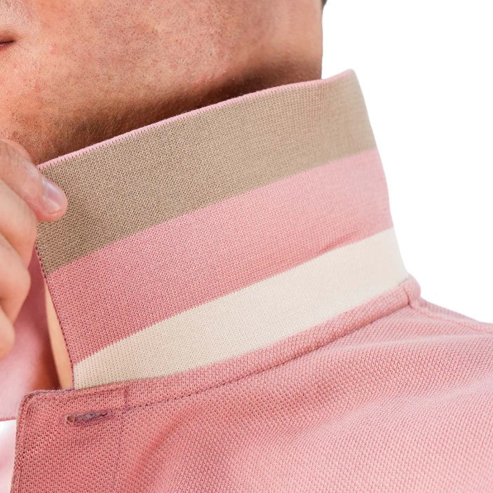 Men's Performance Polo: Classic Piqué, Tipped Collar, Embroidered Detail