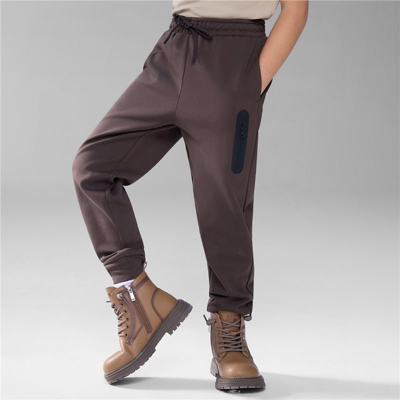 Junior's Interlock Regular Taper Elastic Waist Jogger