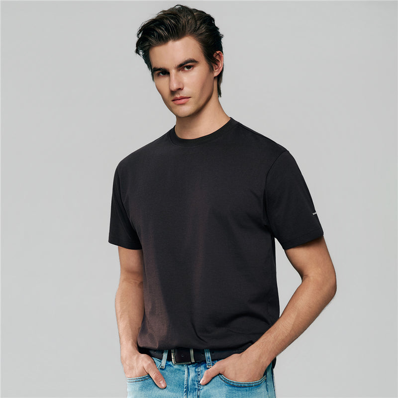 Men’s Slim Fit Cotton Crew Neck Tee