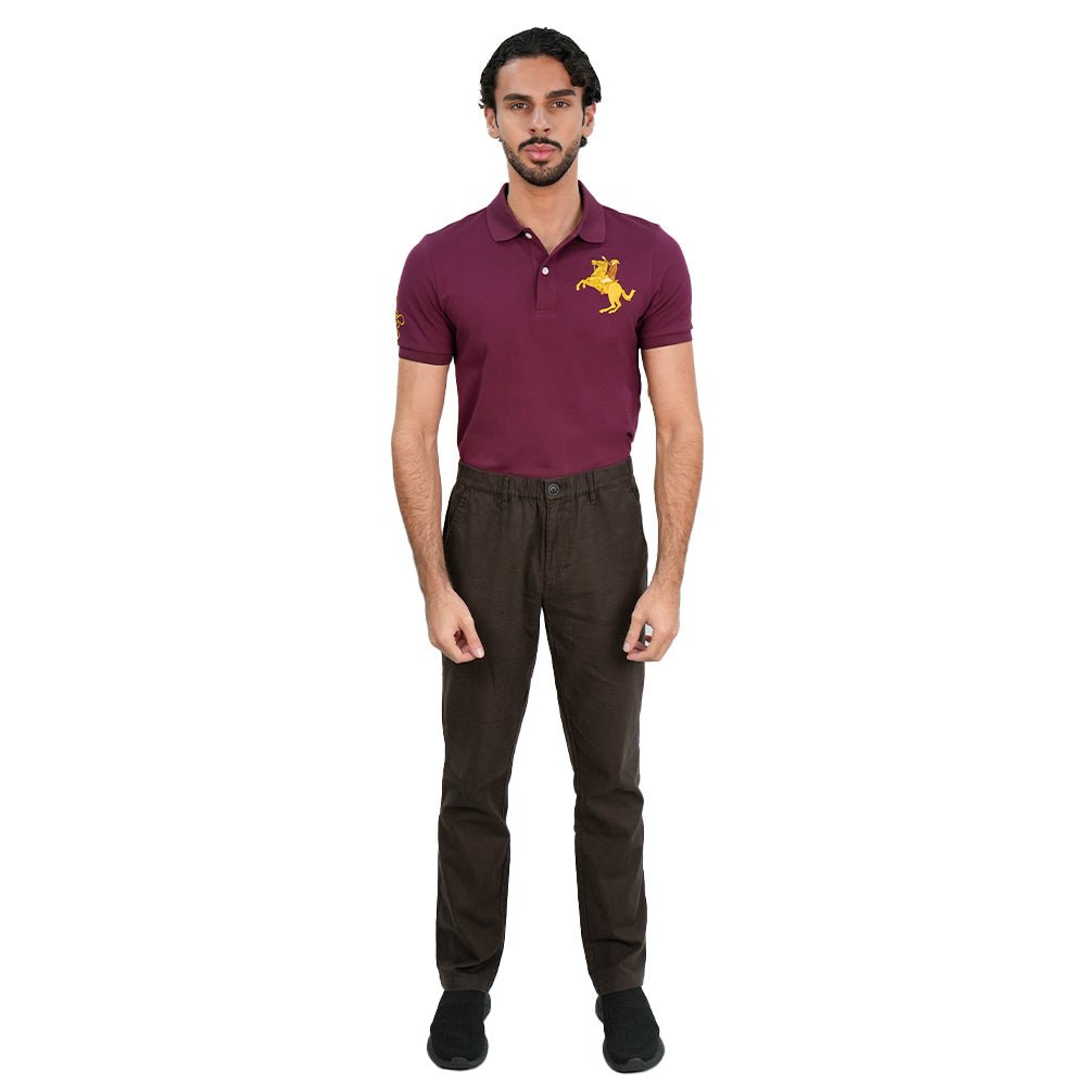 Men's Slim Taper Linen Cotton Khakis
