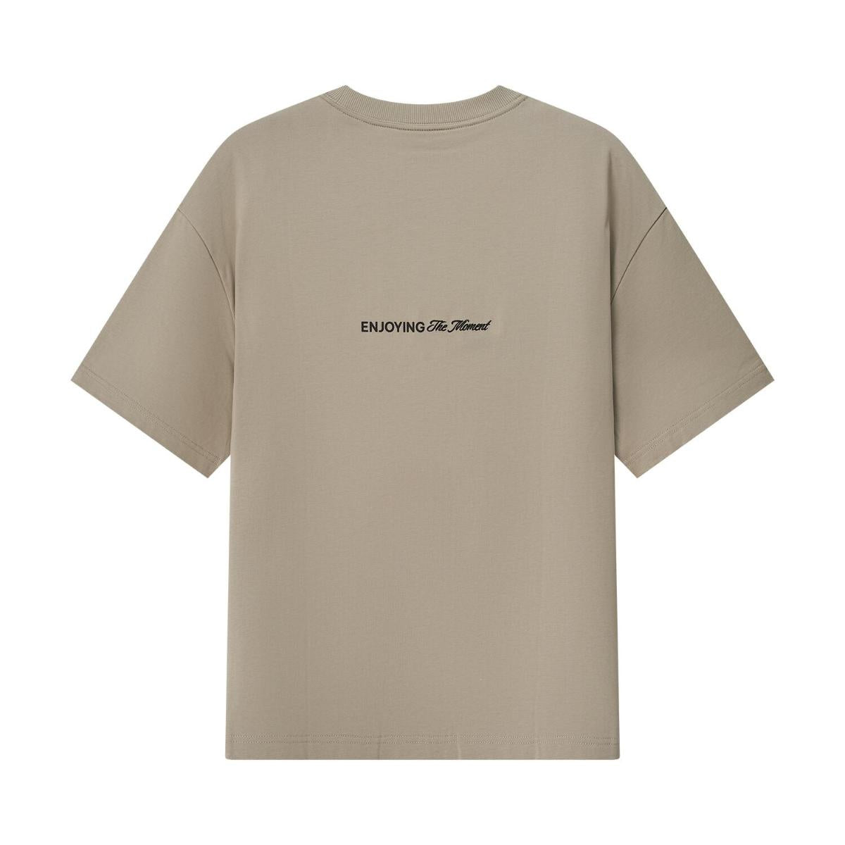 Men's Oversized Cotton Crew Neck Print Tee | Wander City Collection