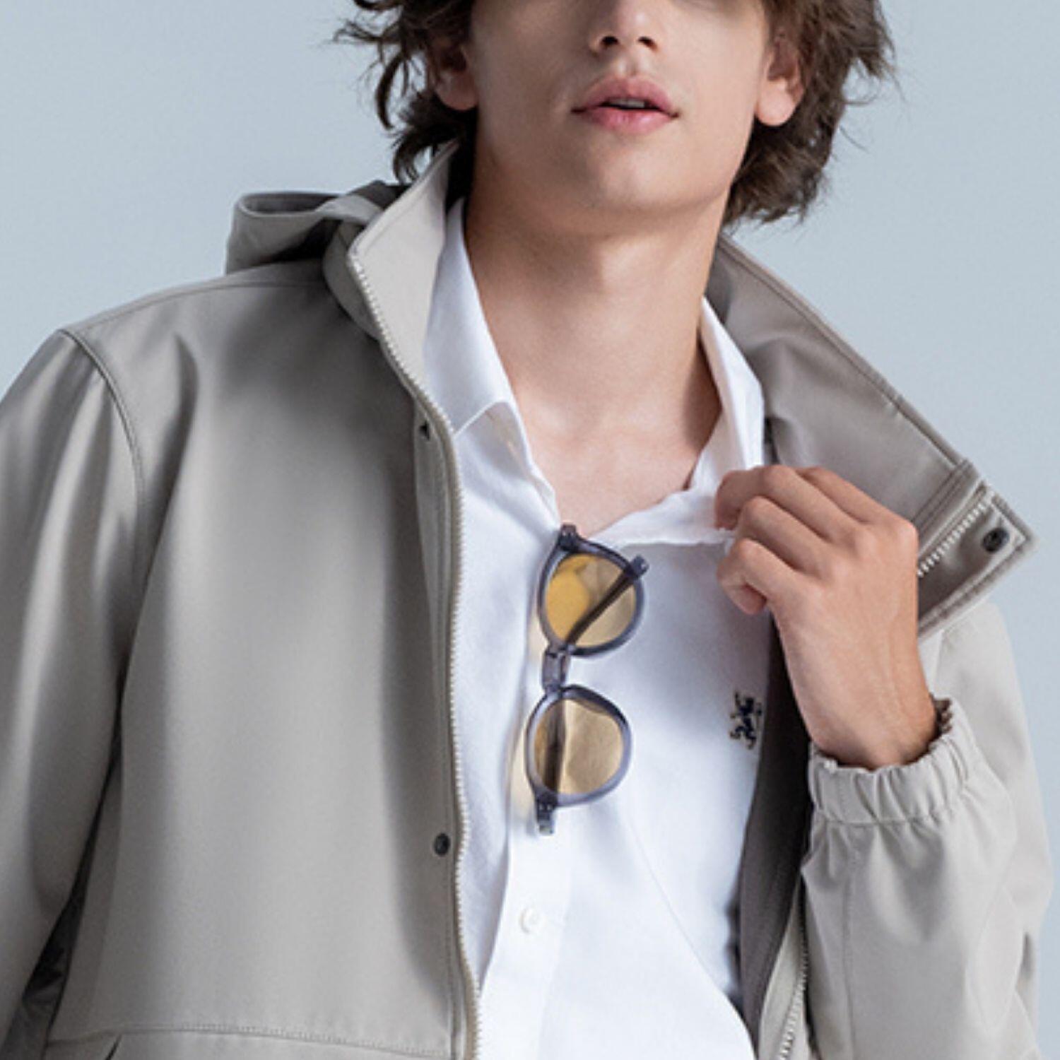 Men's Jacket Long Sleeve Relax Zipper