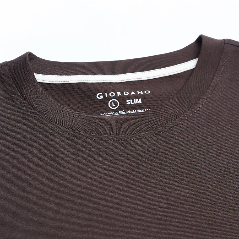 Men’s Slim Fit Cotton Crew Neck Tee