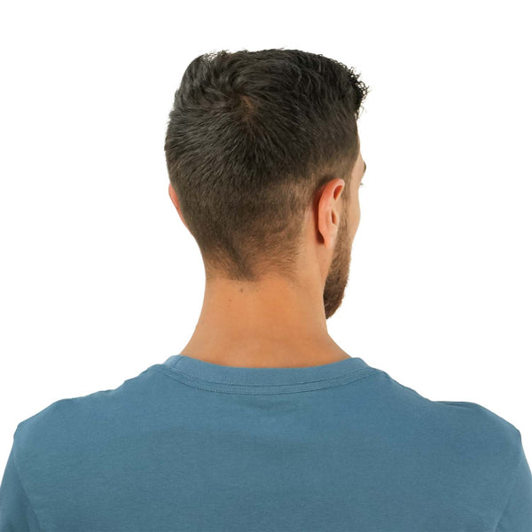 Men's World Without Strangers Print Tee - Slim Fit, Crew Neck, Cotton