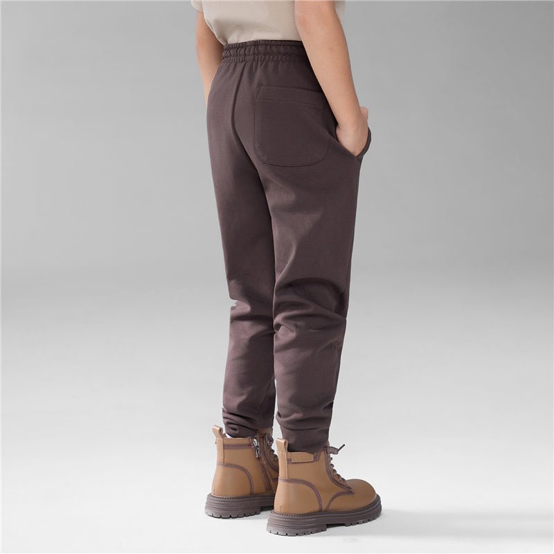 Junior's Interlock Regular Taper Elastic Waist Jogger