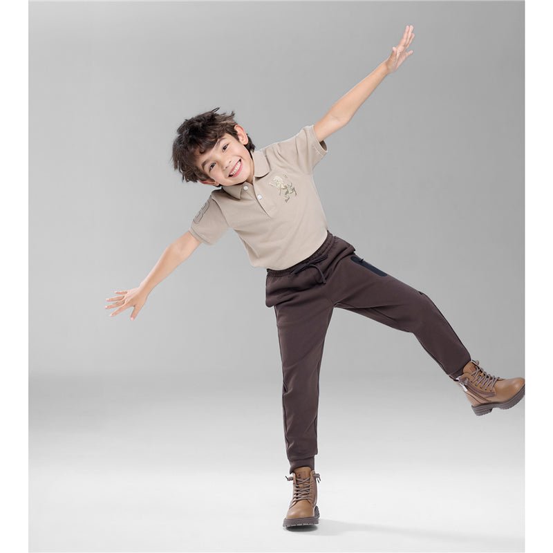 Junior's Interlock Regular Taper Elastic Waist Jogger