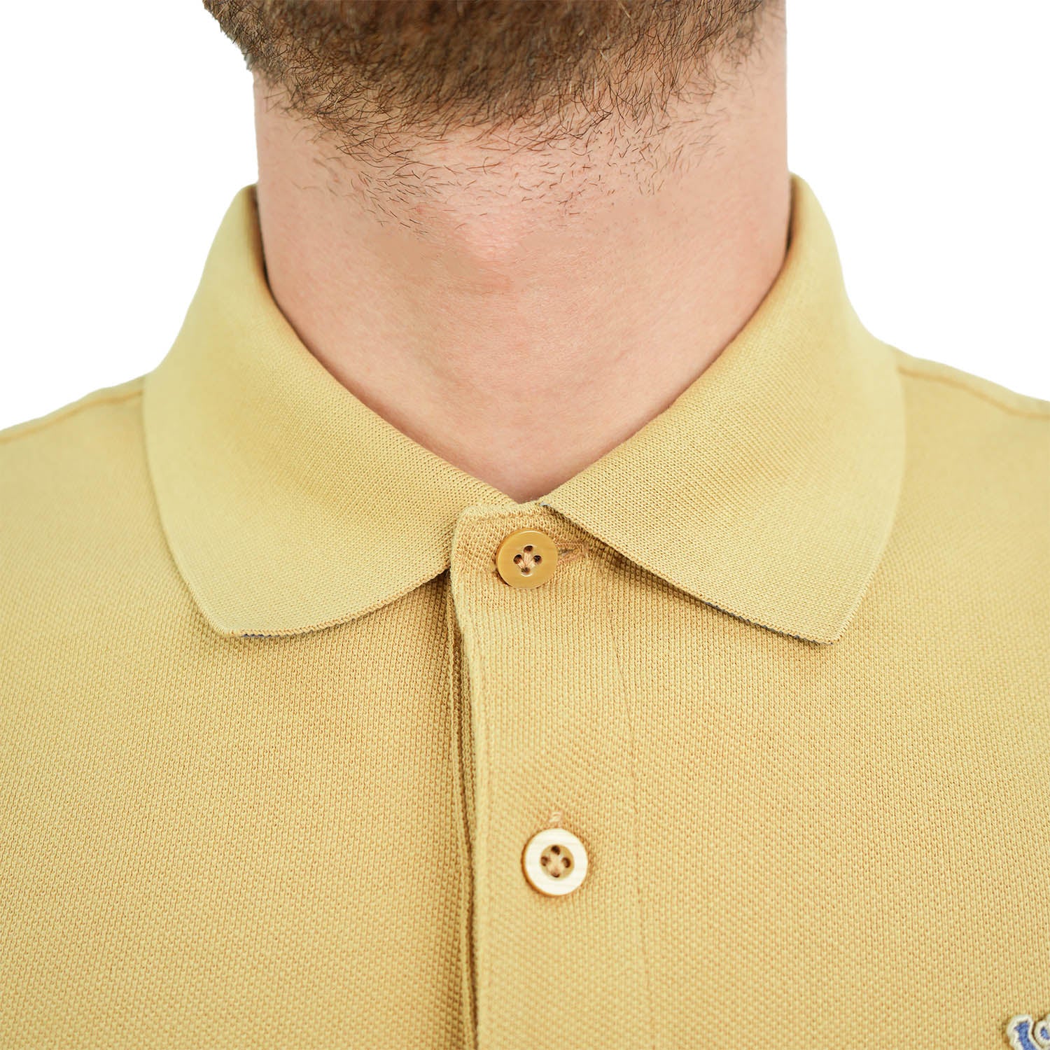 Men's Performance Polo: Classic Piqué, Tipped Collar, Embroidered Detail