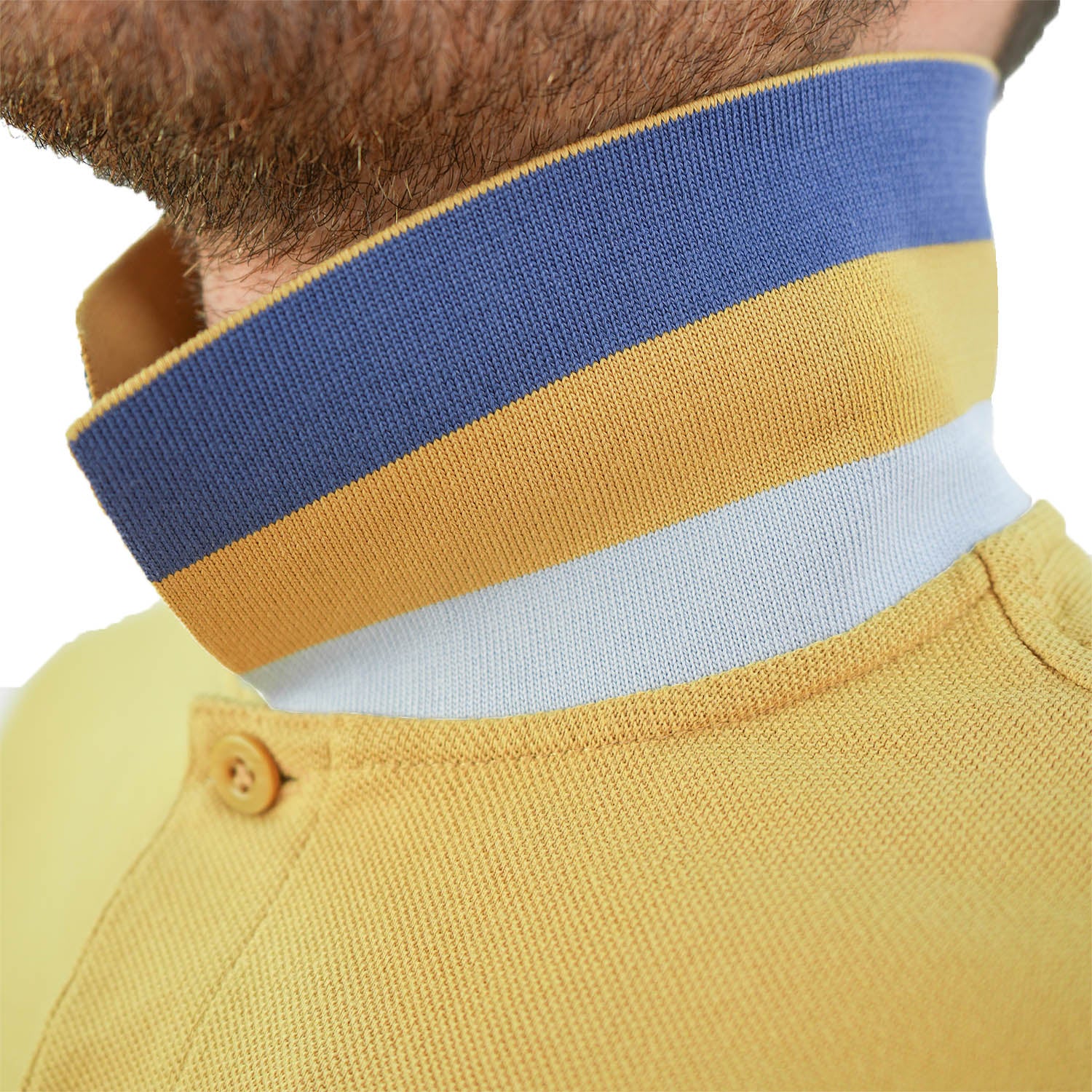 Men's Performance Polo: Classic Piqué, Tipped Collar, Embroidered Detail