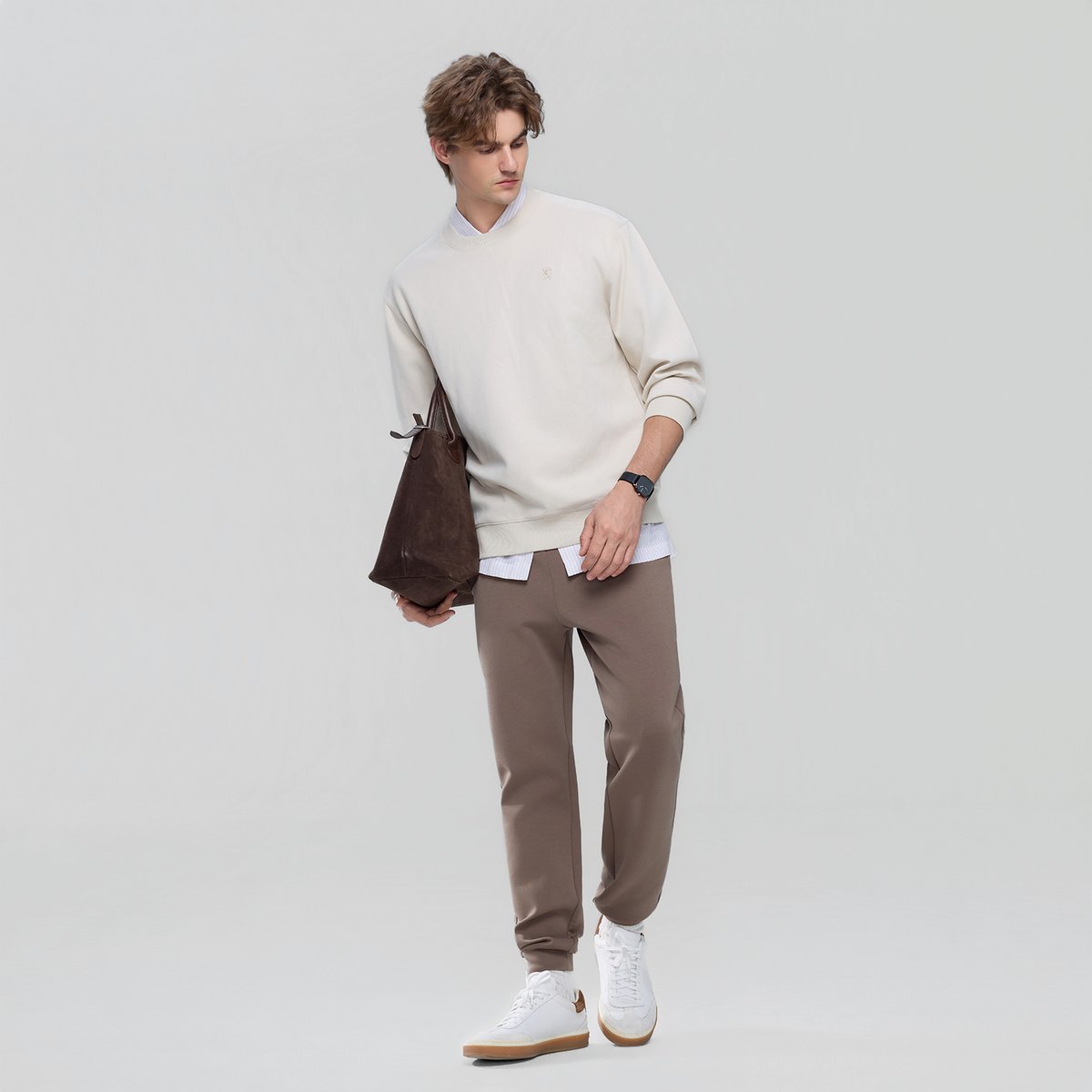 Men's Slim Tapered Air Double Knit Joggers