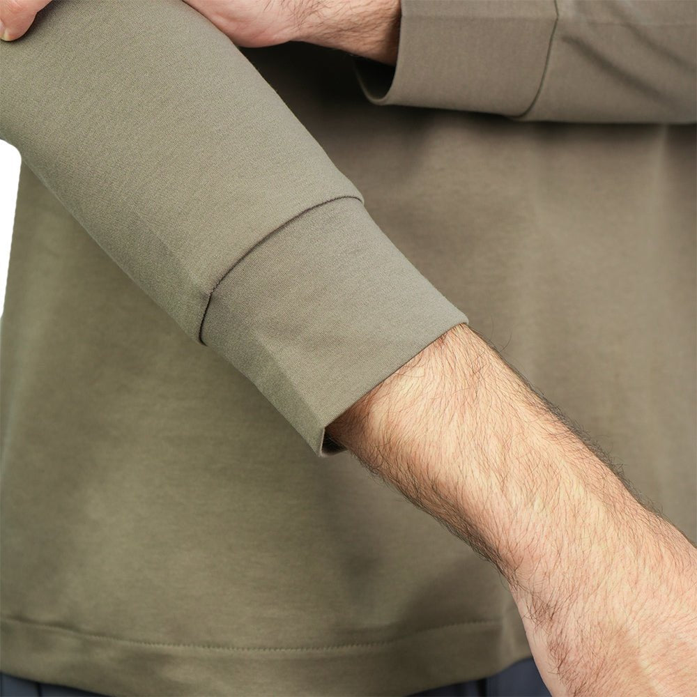 Men's Regular Liquid Touch Half-Zip Tee