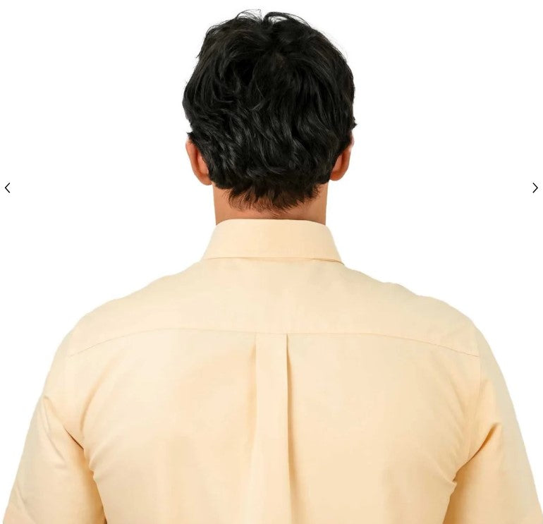 Men's Wrinkle-Free Short Sleeve Cotton Oxford Shirt