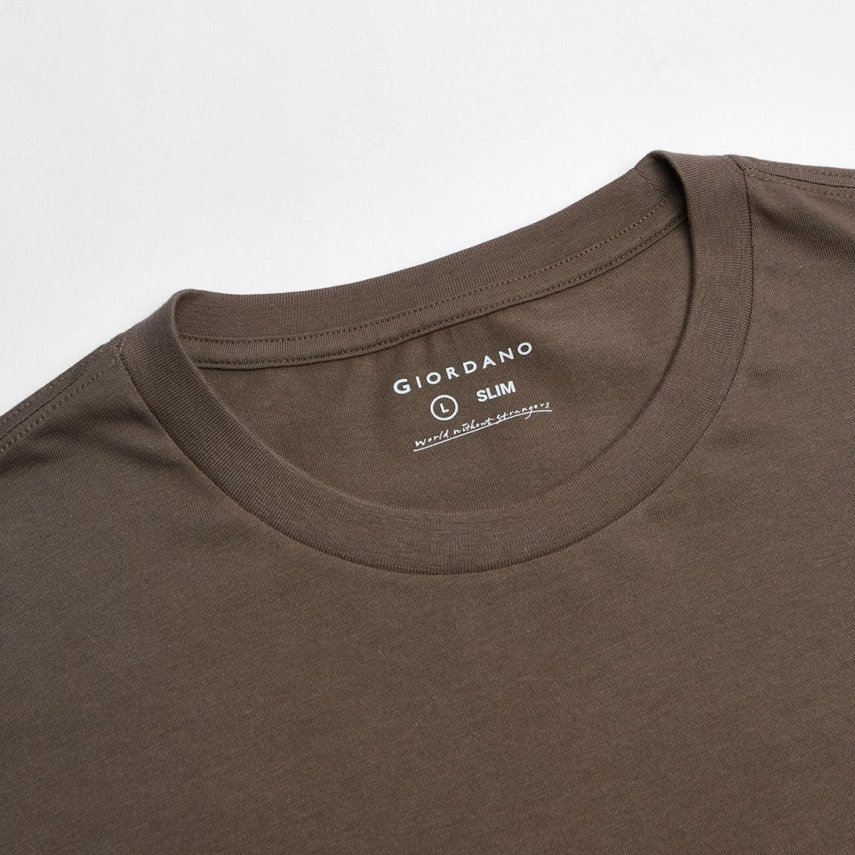 Men’s Slim Fit Cotton Signature Print Tee