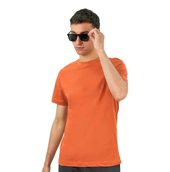 Men's Giordano Cotton Crewneck Slim Fit Tee - Short Sleeve