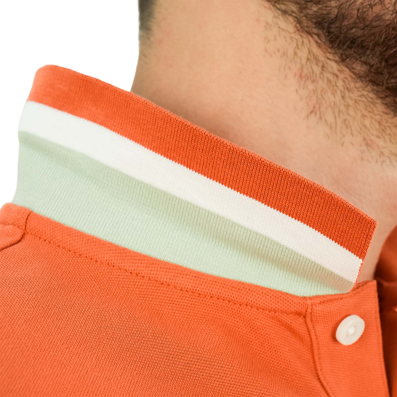 Men's 3D Lion Polo: Slim Fit, Bold Embroidery, Premium Pique