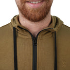 CTN/PLYSTR FRNCH TRY HDE LS SLM ZIPPER KNT JCKT