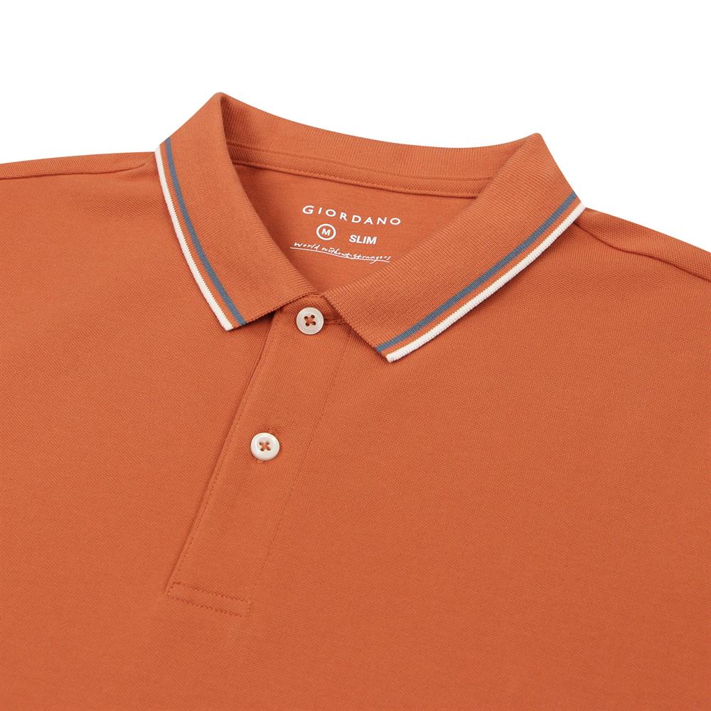 Men's Slim Fit Pique Polo: Elevated Comfort, Modern Style