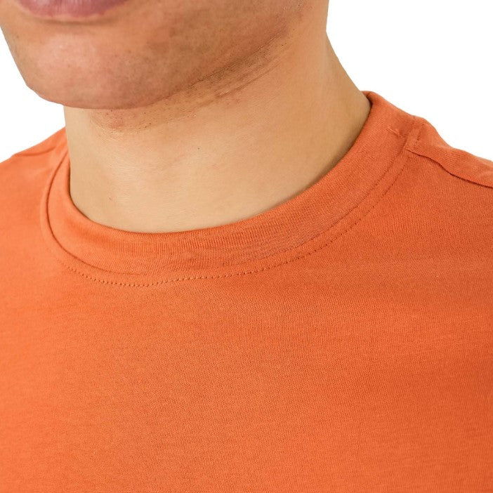 Men's Giordano Cotton Crewneck Slim Fit Tee - Short Sleeve