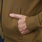 CTN/PLYSTR FRNCH TRY HDE LS SLM ZIPPER KNT JCKT