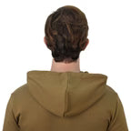 CTN/PLYSTR FRNCH TRY HDE LS SLM ZIPPER KNT JCKT