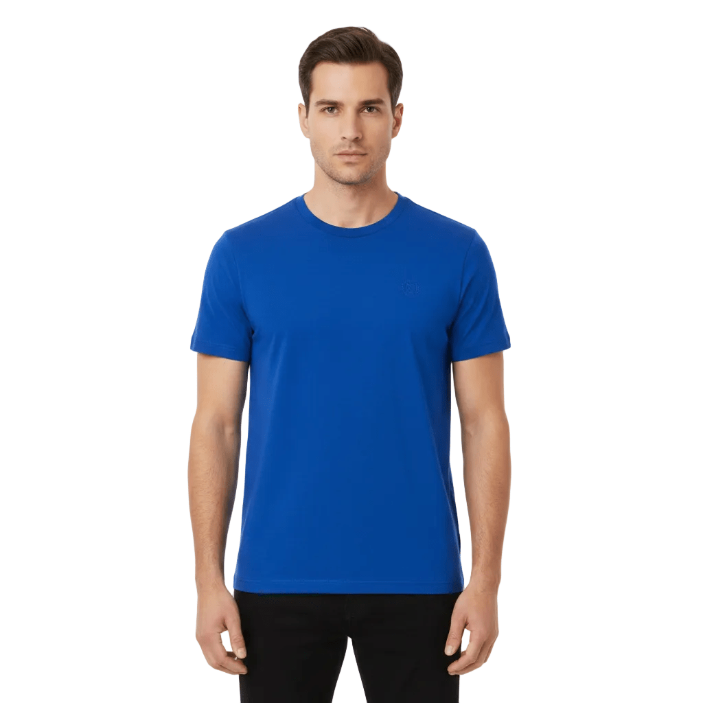 Men's Slim Fit Liquid Touch Cotton Crew Neck Tee