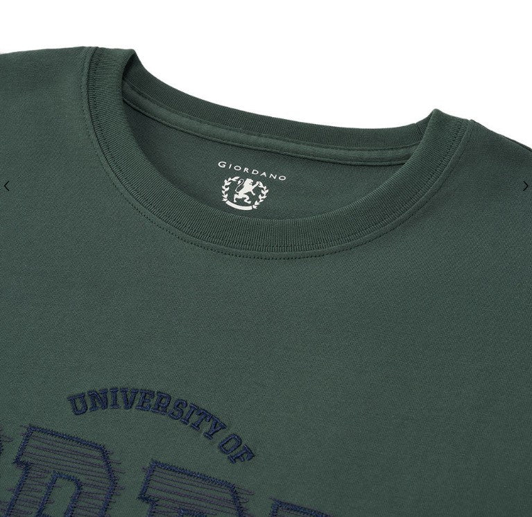 Men’S Relaxed Fit Cotton Jersey Crew Neck Print Tee