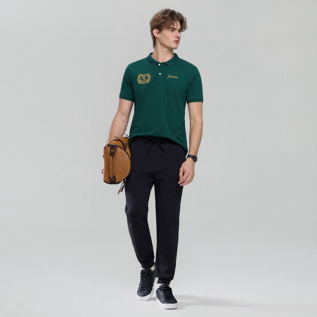 Men's Slim Fit Club House Embroidered Polo
