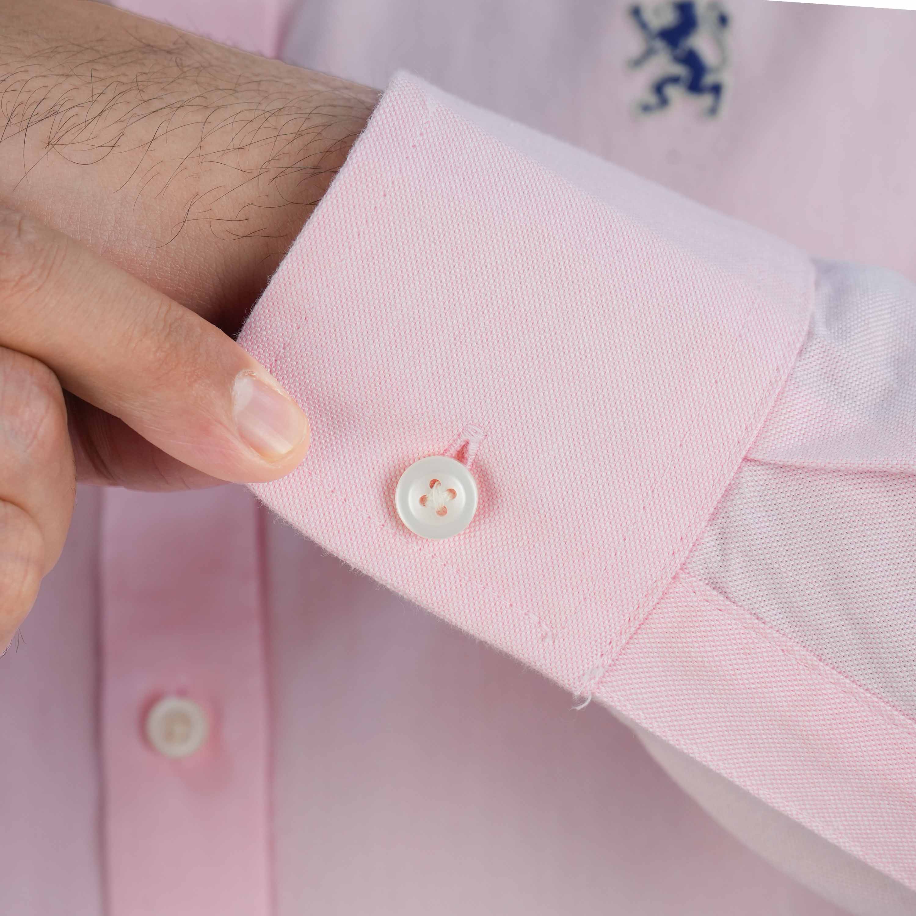Men's Lion Cotton Oxford Shirt