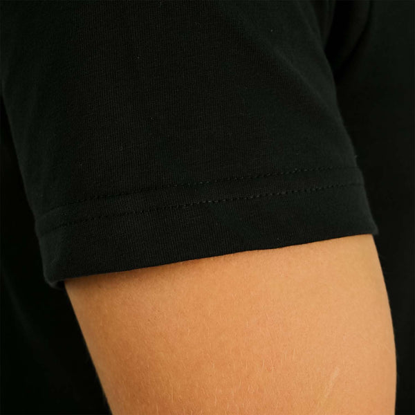 Men's World Without Strangers Print Tee - Slim Fit, Crew Neck, Cotton